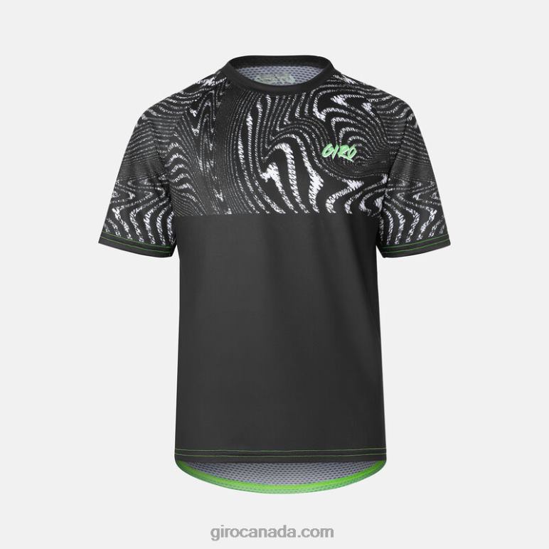 Giro Black Ripple Kids Youth Roust Jersey 46F4N975