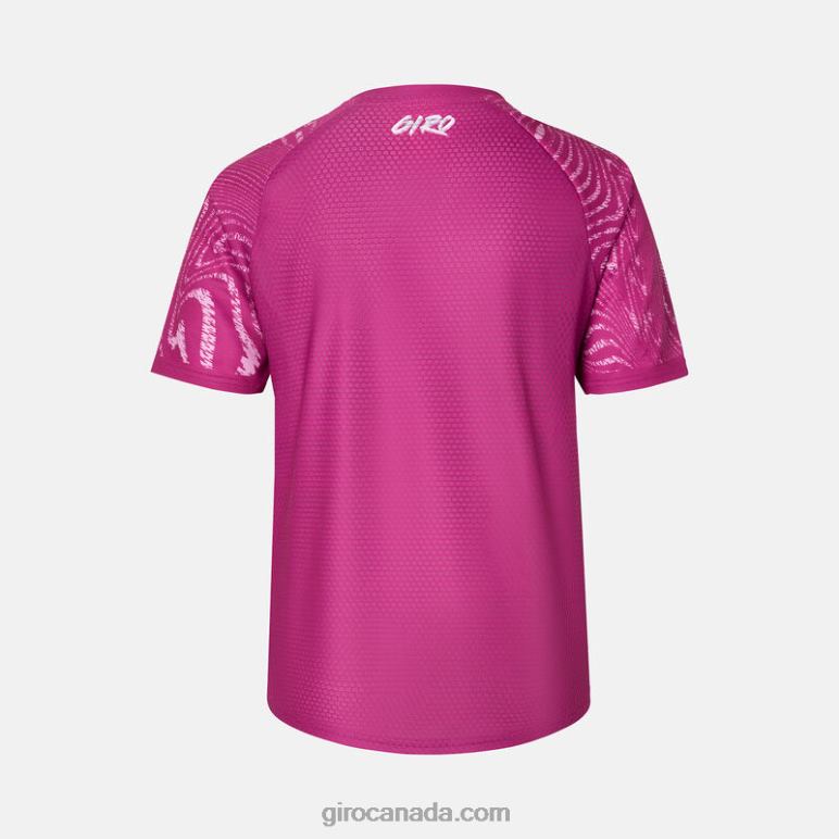 Giro Pink Ripple Kids Youth Roust Jersey 46F4N1421