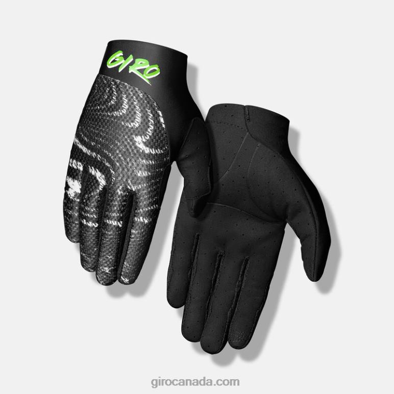 Giro Black Ripple Kids Trixter Youth Glove 46F4N1384