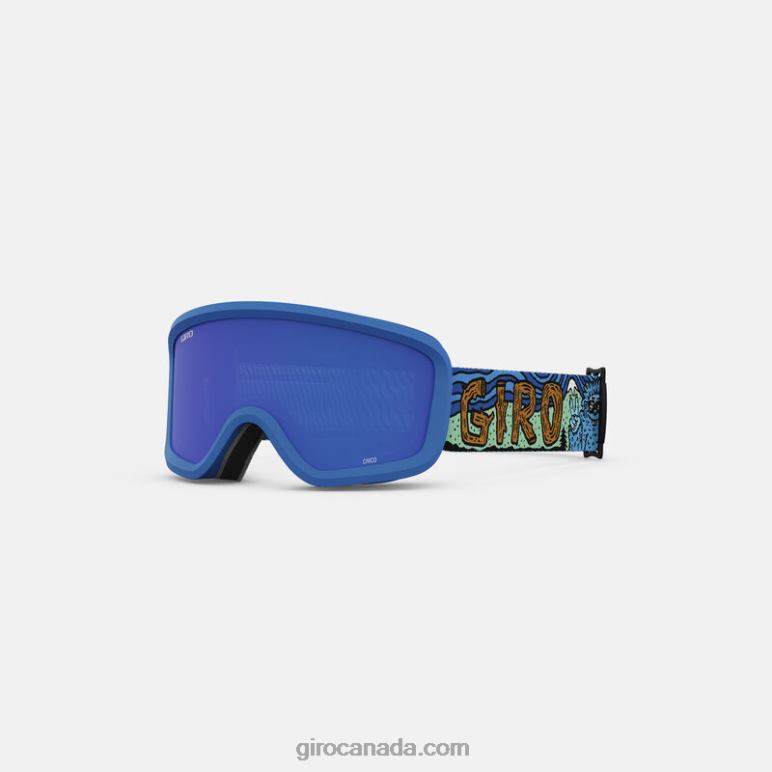 Giro Blue Shreddy Yeti Kids Chico 2.0 Goggle 46F4N1507