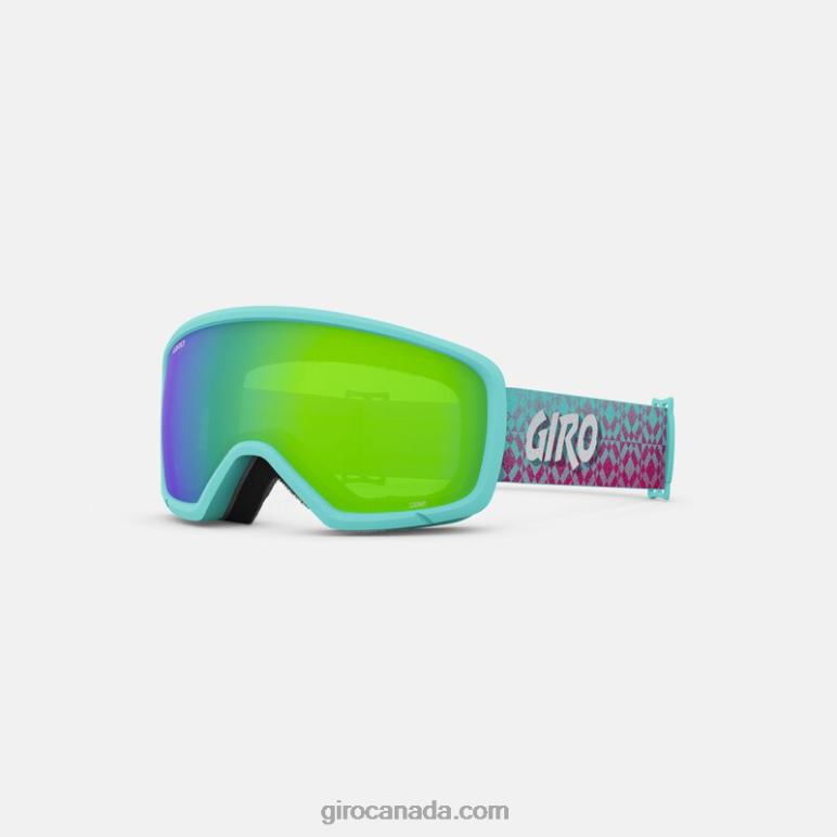 Giro Glaze Blue Cover Up Kids Stomp Goggle 46F4N1425