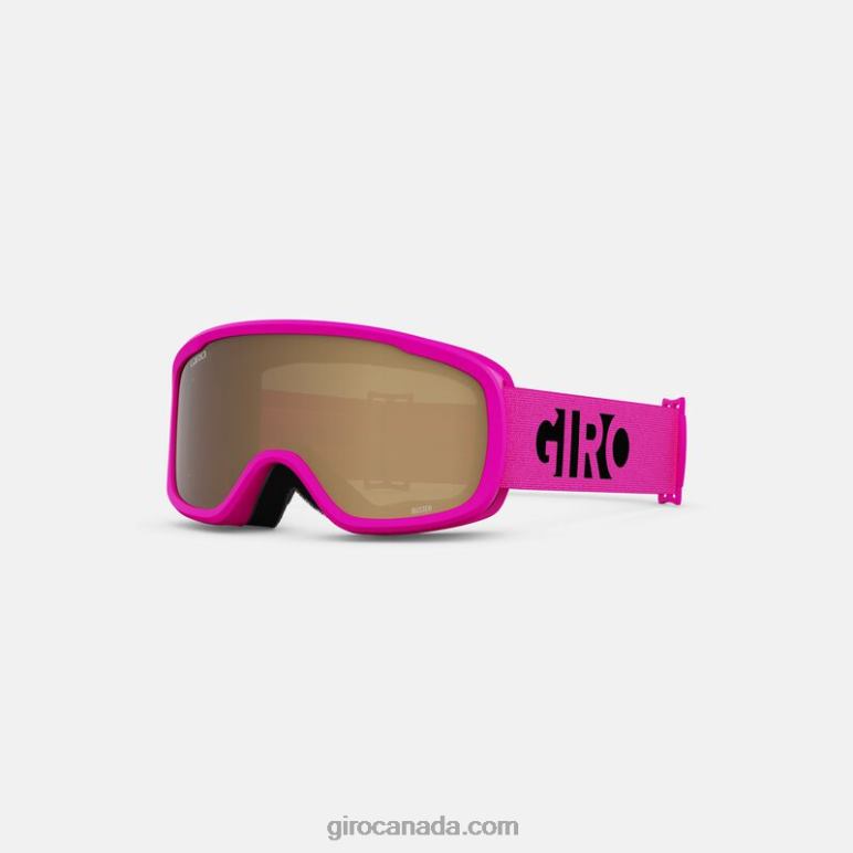 Giro Pink Black Blocks Kids Buster Goggle 46F4N1466