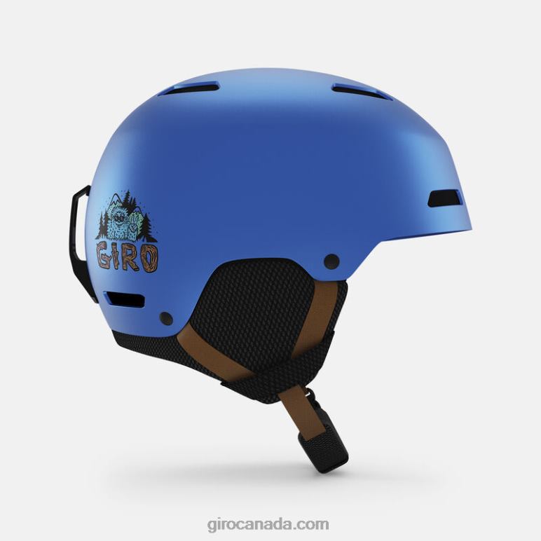 Giro Blue Shreddy Yeti Kids Crue Helmet 46F4N1023