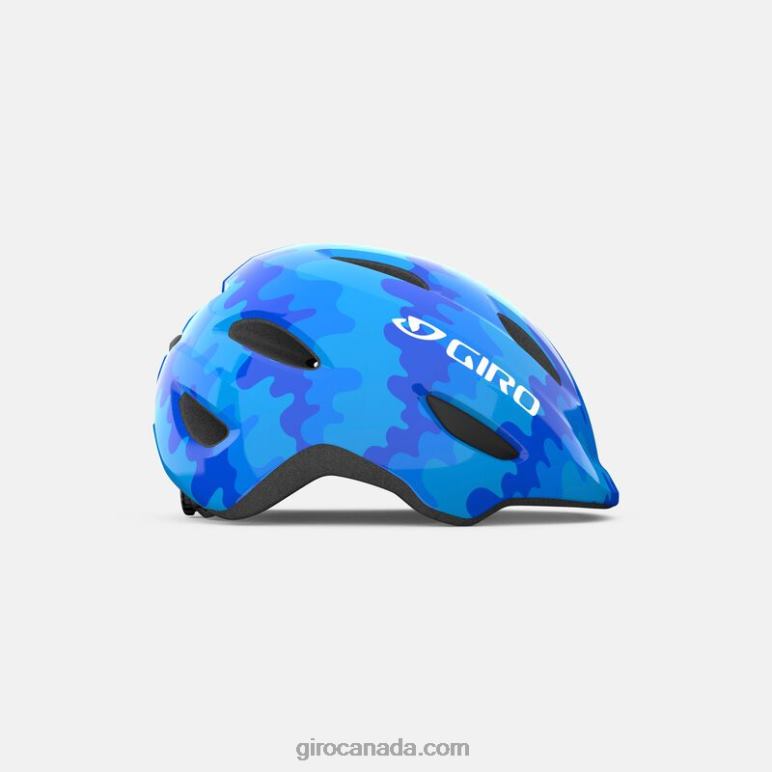 Giro Blue Splash Kids Scamp Mips Helmet 46F4N1005