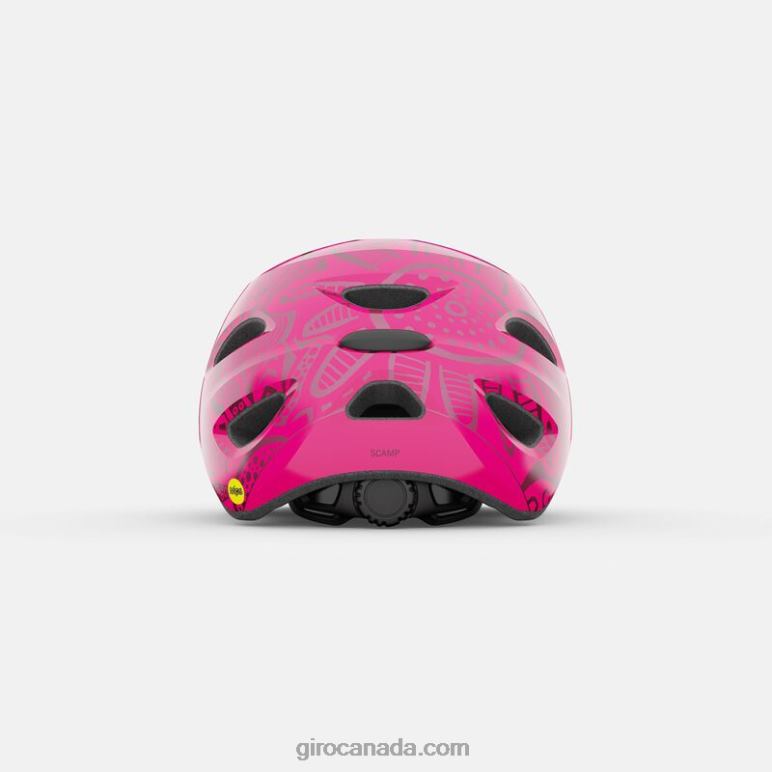 Giro Bright Pink/Pearl Kids Scamp Mips Helmet 46F4N1490