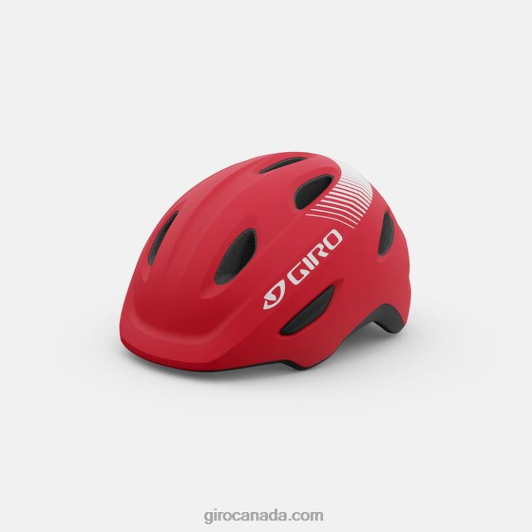 Giro Bright Red Kids Scamp Helmet 46F4N1481