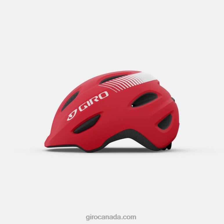 Giro Bright Red Kids Scamp Helmet 46F4N1481