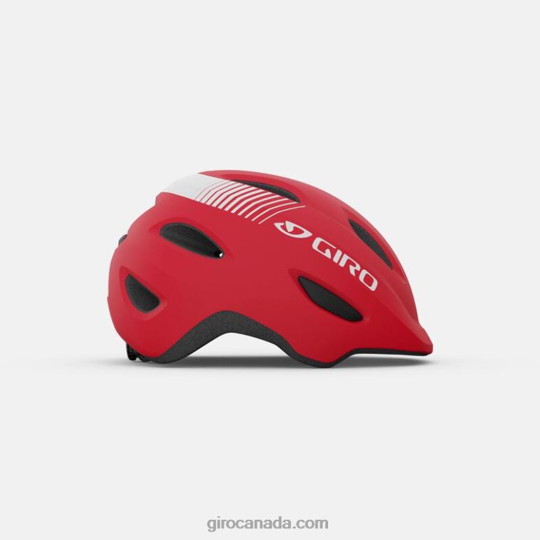 Giro Bright Red Kids Scamp Helmet 46F4N1481