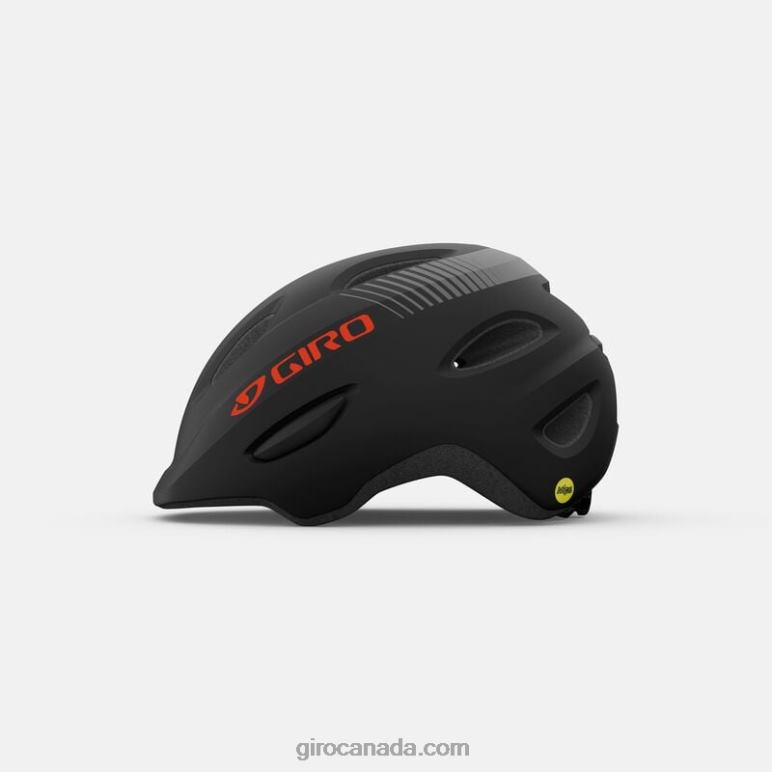 Giro Matte Black Kids Scamp Mips Helmet 46F4N1493