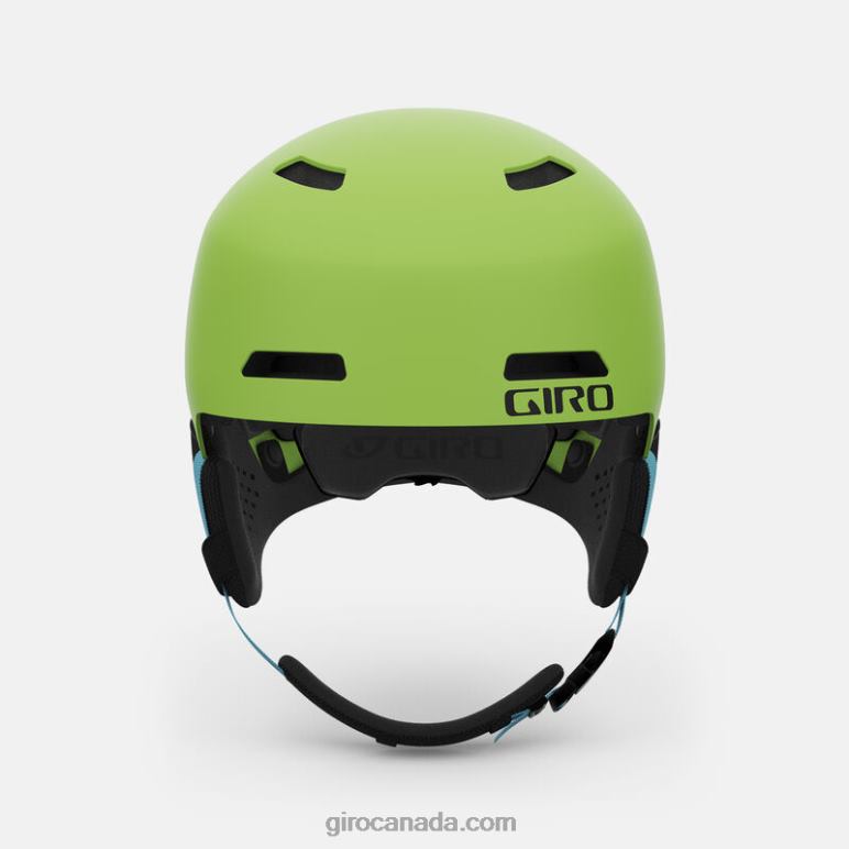 Giro Matte Bright Green Kids Crue Mips Helmet 46F4N1414