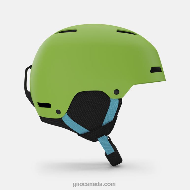 Giro Matte Bright Green Kids Crue Mips Helmet 46F4N1414