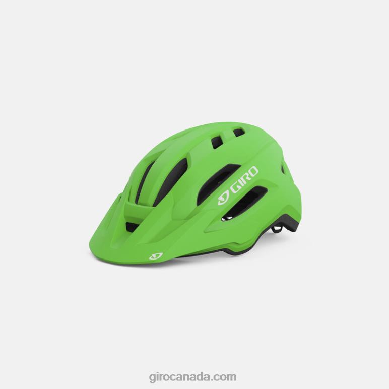 Giro Matte Bright Green Kids Fixture Mips Ii Youth Helmet 46F4N1390