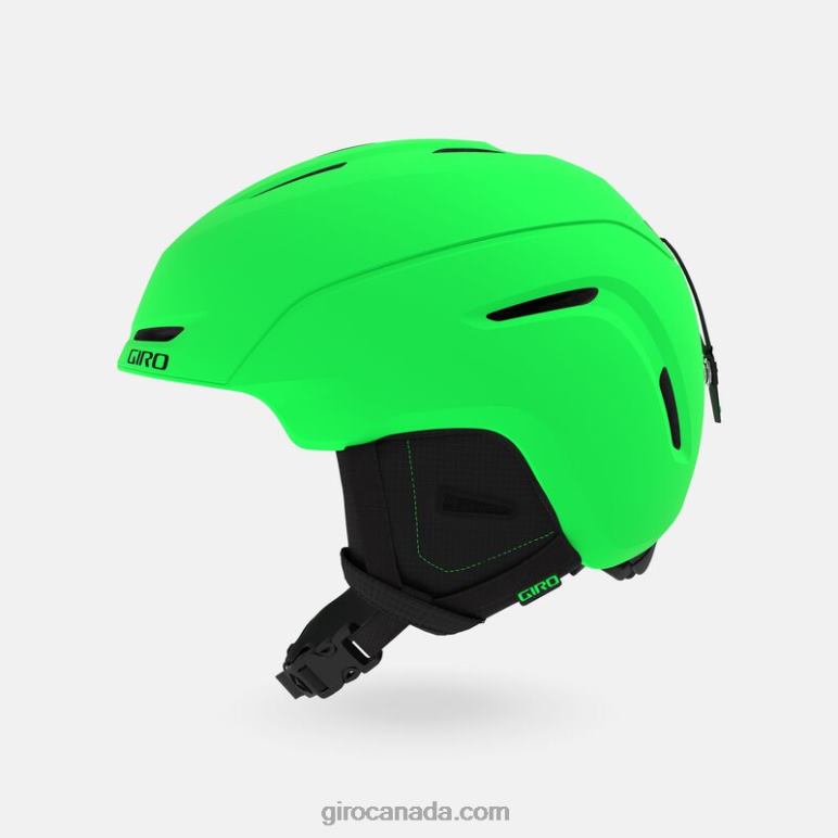 Giro Matte Bright Green Kids Neo Jr. Helmet 46F4N1475