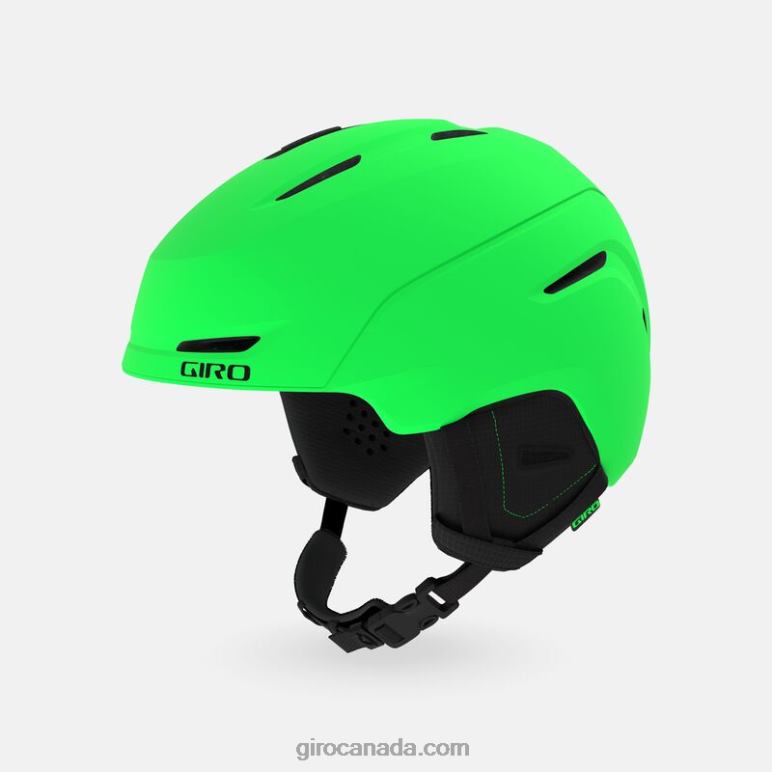 Giro Matte Bright Green Kids Neo Jr. Helmet 46F4N1475