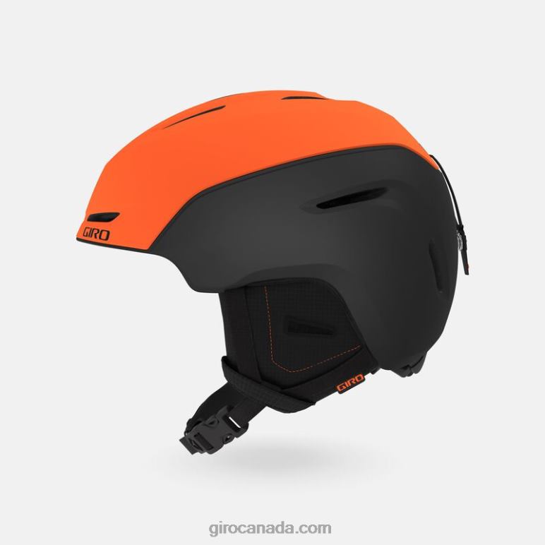 Giro Matte Bright Orange/Black Kids Neo Jr. Helmet 46F4N1476