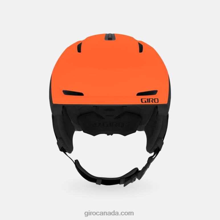 Giro Matte Bright Orange/Black Kids Neo Jr. Helmet 46F4N1476