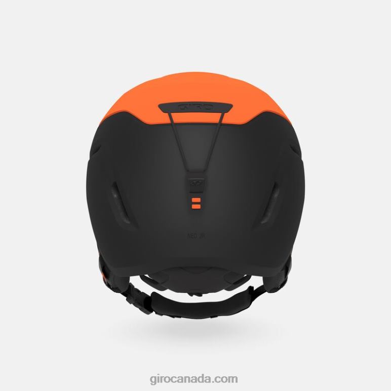 Giro Matte Bright Orange/Black Kids Neo Jr. Helmet 46F4N1476