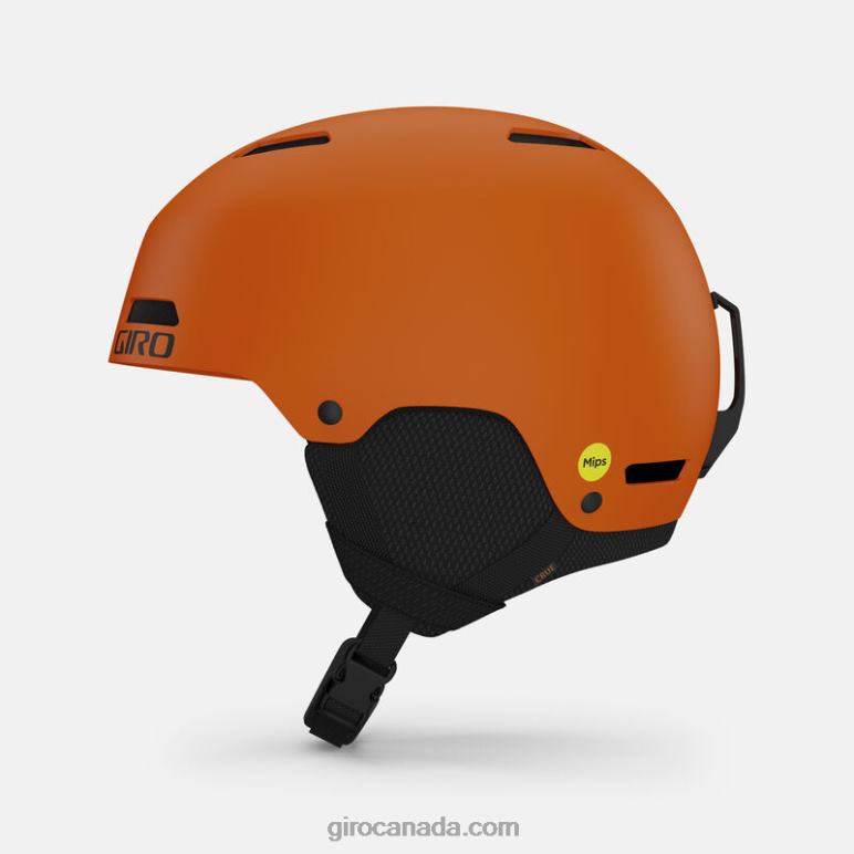Giro Matte Bright Orange Kids Crue Mips Helmet 46F4N1415