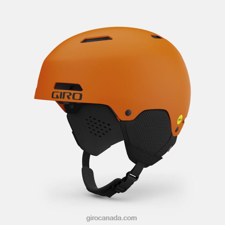 Giro Matte Bright Orange Kids Crue Mips Helmet 46F4N1415