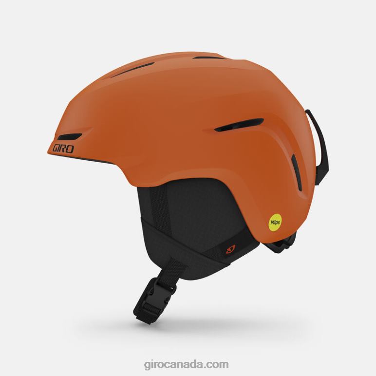 Giro Matte Bright Orange Kids Spur Mips Helmet 46F4N1407