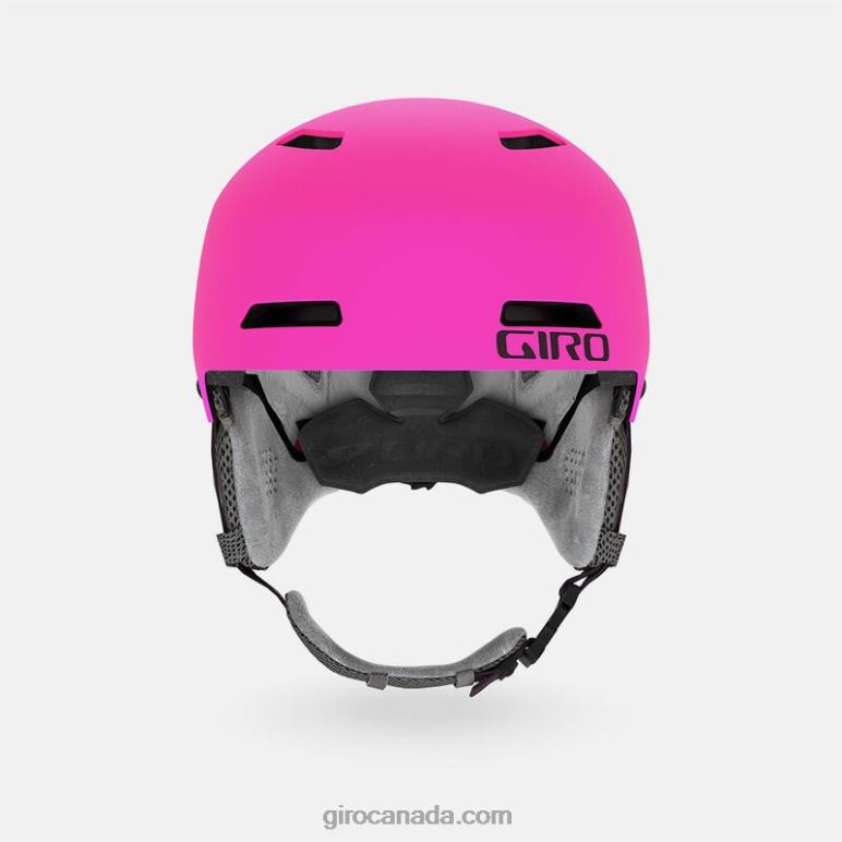 Giro Matte Bright Pink Kids Crue Helmet 46F4N1523