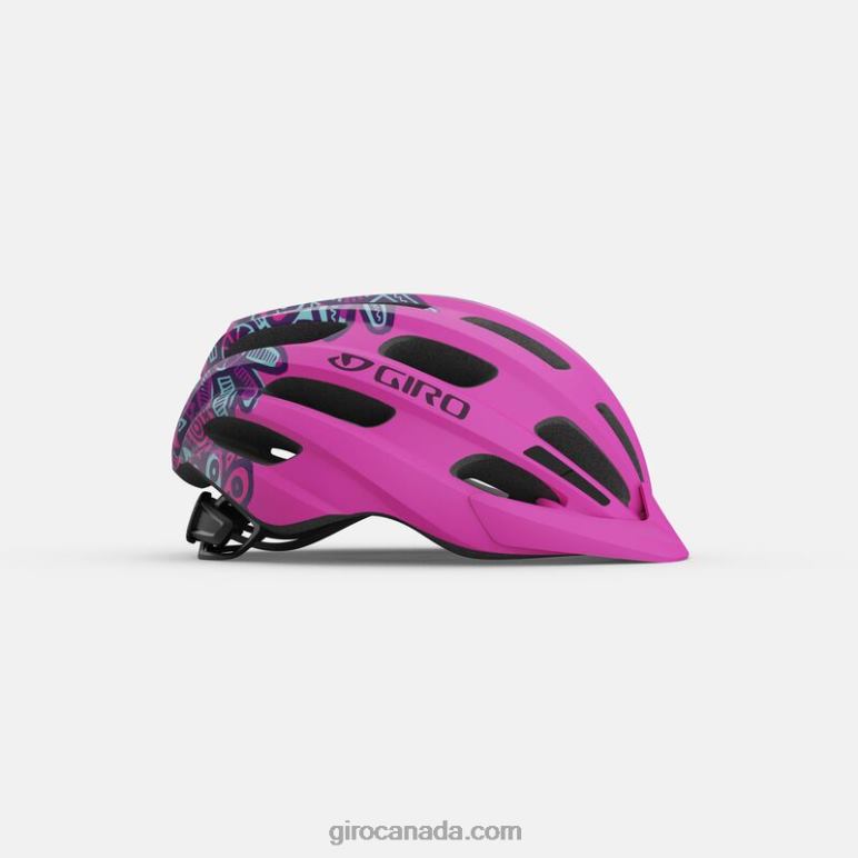 Giro Matte Bright Pink Kids Hale Mips Helmet 46F4N1432