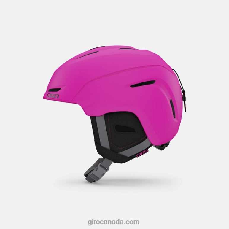Giro Matte Bright Pink Kids Neo Jr. Helmet 46F4N1477