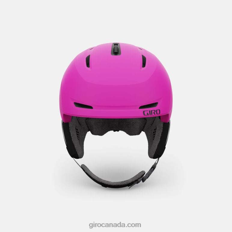 Giro Matte Bright Pink Kids Neo Jr. Helmet 46F4N1477