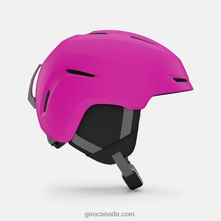 Giro Matte Bright Pink Kids Spur Helmet 46F4N1400