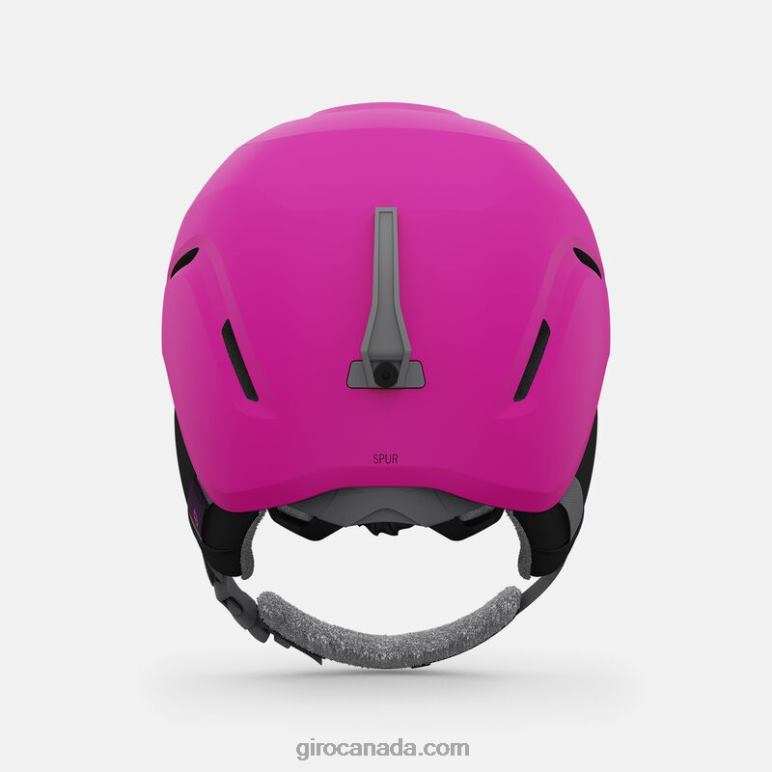 Giro Matte Bright Pink Kids Spur Helmet 46F4N1400