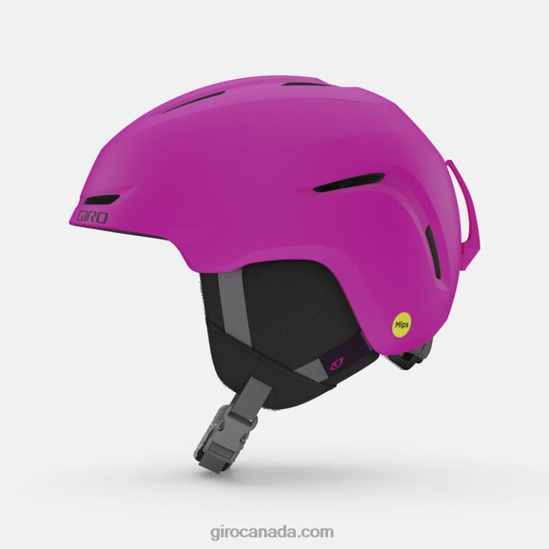 Giro Matte Bright Pink Kids Spur Mips Helmet 46F4N1408