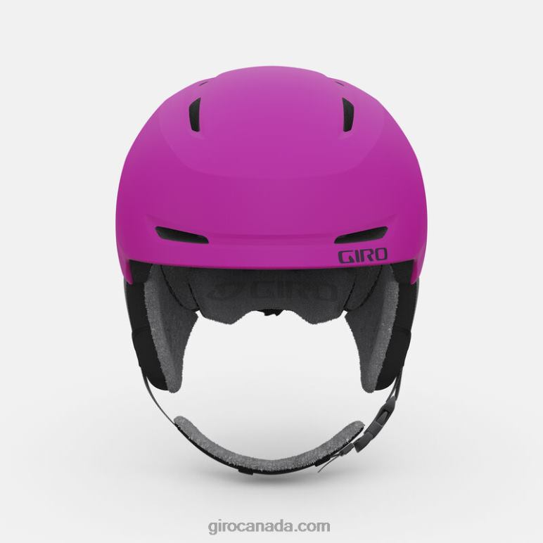 Giro Matte Bright Pink Kids Spur Mips Helmet 46F4N1408