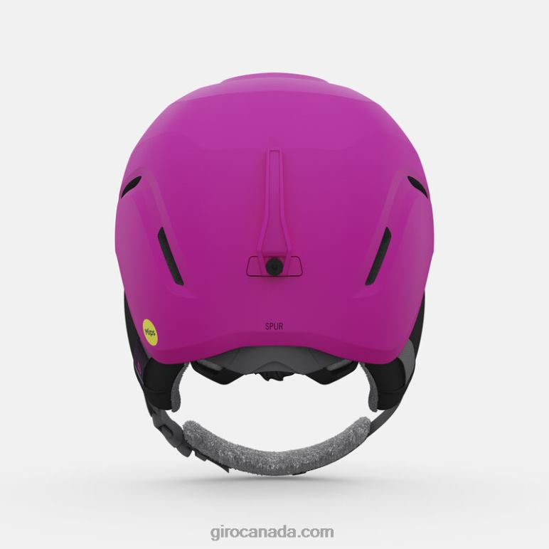 Giro Matte Bright Pink Kids Spur Mips Helmet 46F4N1408