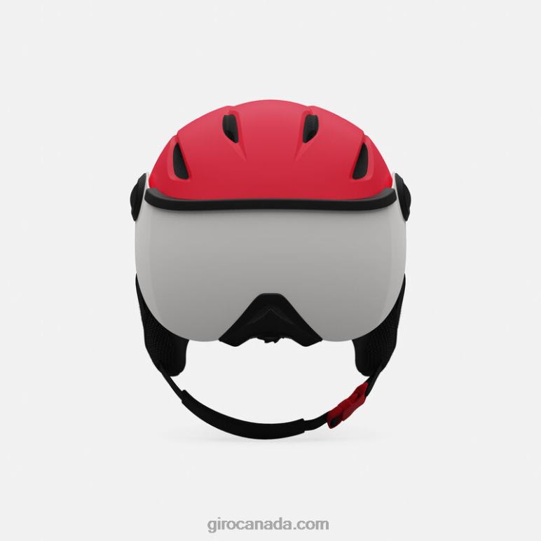 Giro Matte Bright Red Kids Buzz Mips Helmet 46F4N1529