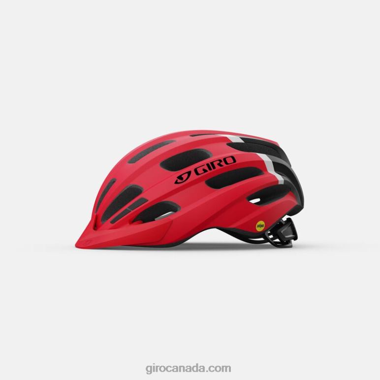 Giro Matte Bright Red Kids Hale Mips Helmet 46F4N1433