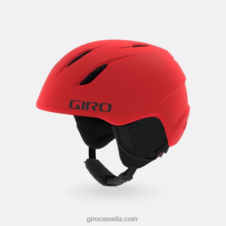 Giro Matte Bright Red Kids Launch Helmet 46F4N1530