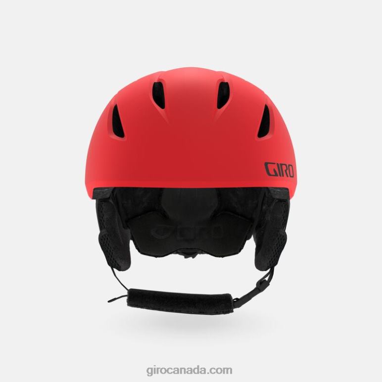Giro Matte Bright Red Kids Launch Helmet 46F4N1530