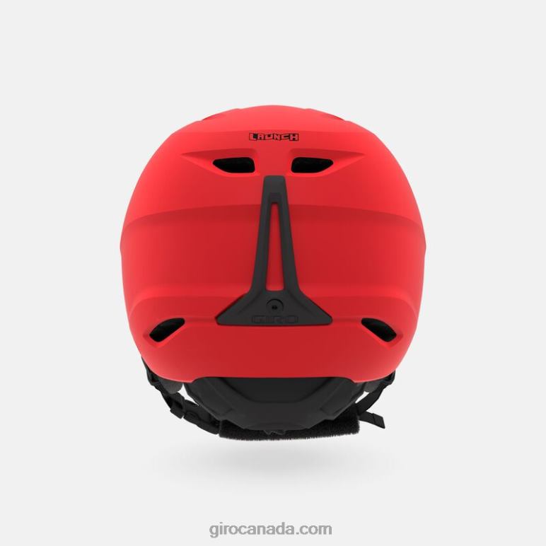 Giro Matte Bright Red Kids Launch Helmet 46F4N1530