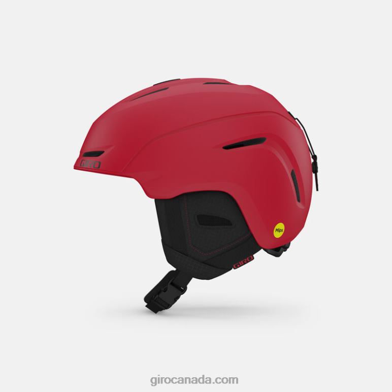 Giro Matte Bright Red Kids Neo Jr. Mips Helmet 46F4N1456