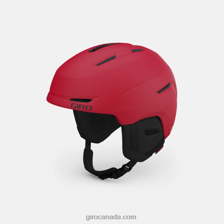 Giro Matte Bright Red Kids Neo Jr. Mips Helmet 46F4N1456