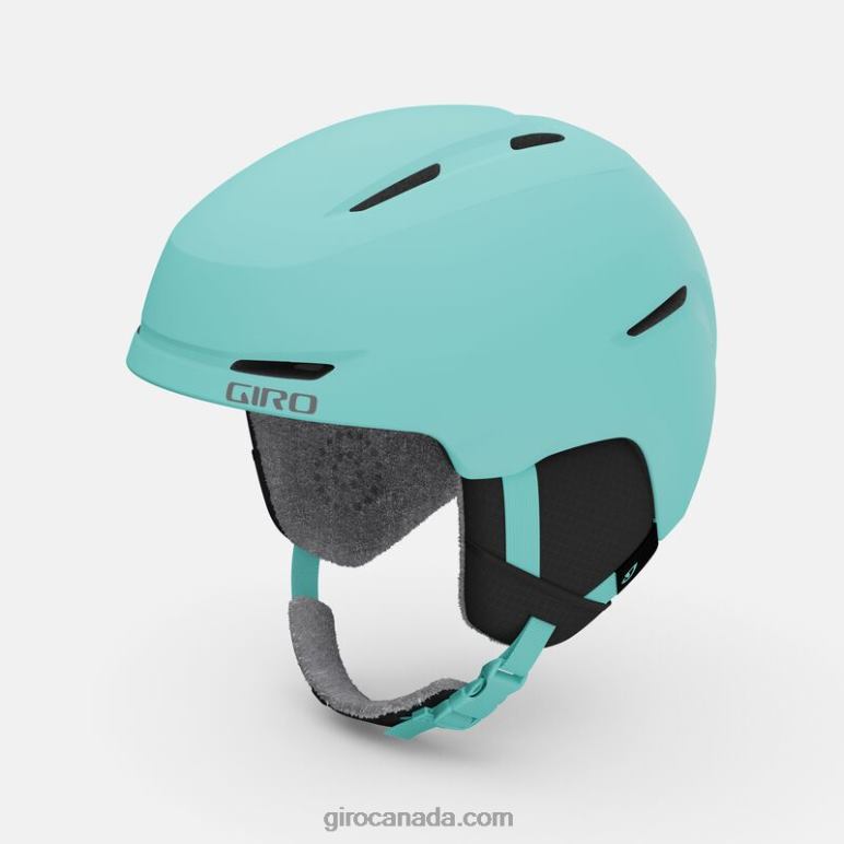 Giro Matte Glaze Blue Kids Spur Helmet 46F4N1401