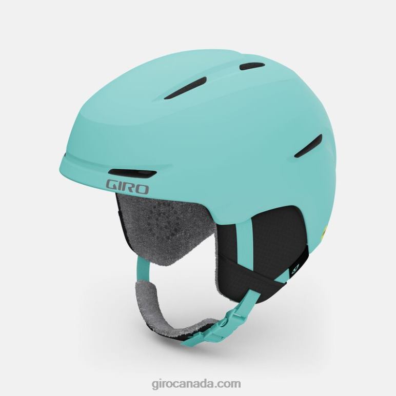 Giro Matte Glaze Blue Kids Spur Mips Helmet 46F4N1409