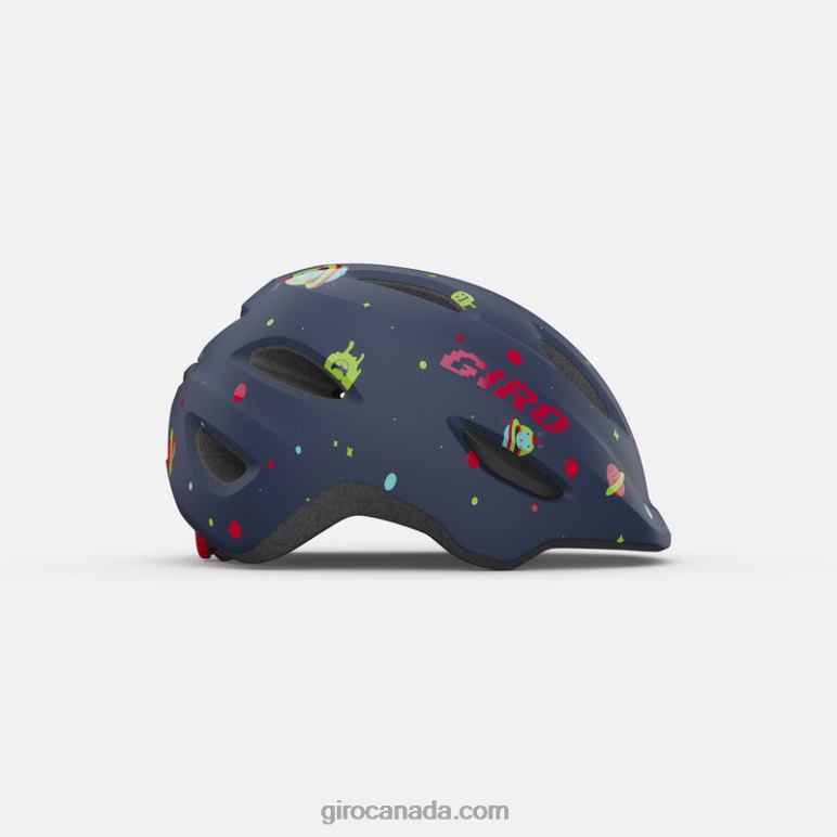 Giro Matte Midnight Space Kids Scamp Mips Helmet 46F4N1498