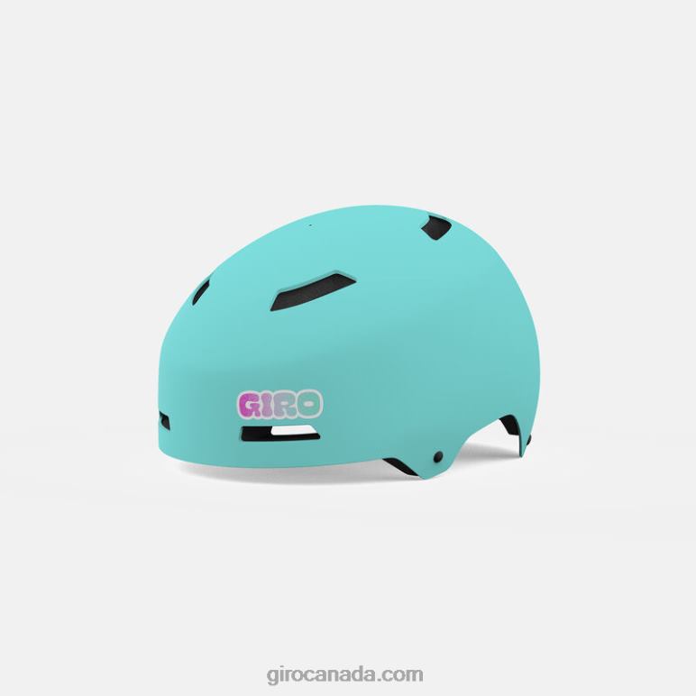 Giro Matte Screaming Teal Kids Dime Helmet 46F4N1504