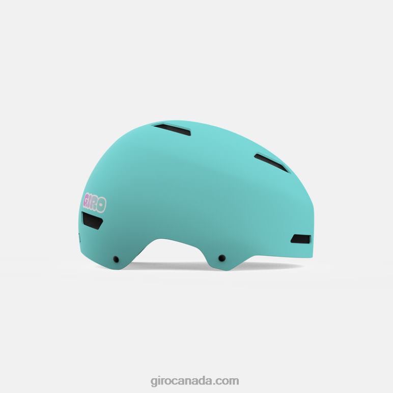 Giro Matte Screaming Teal Kids Dime Helmet 46F4N1504