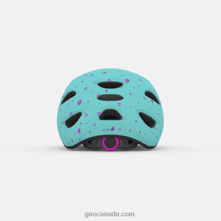 Giro Matte Screaming Teal Kids Scamp Helmet 46F4N1489
