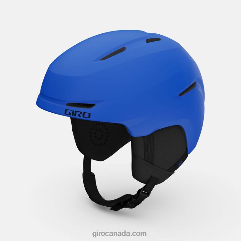 Giro Matte Trim Blue Kids Spur Helmet 46F4N1402