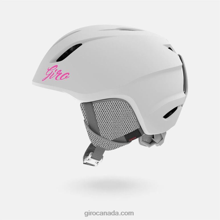 Giro Matte White Kids Launch Helmet 46F4N1532