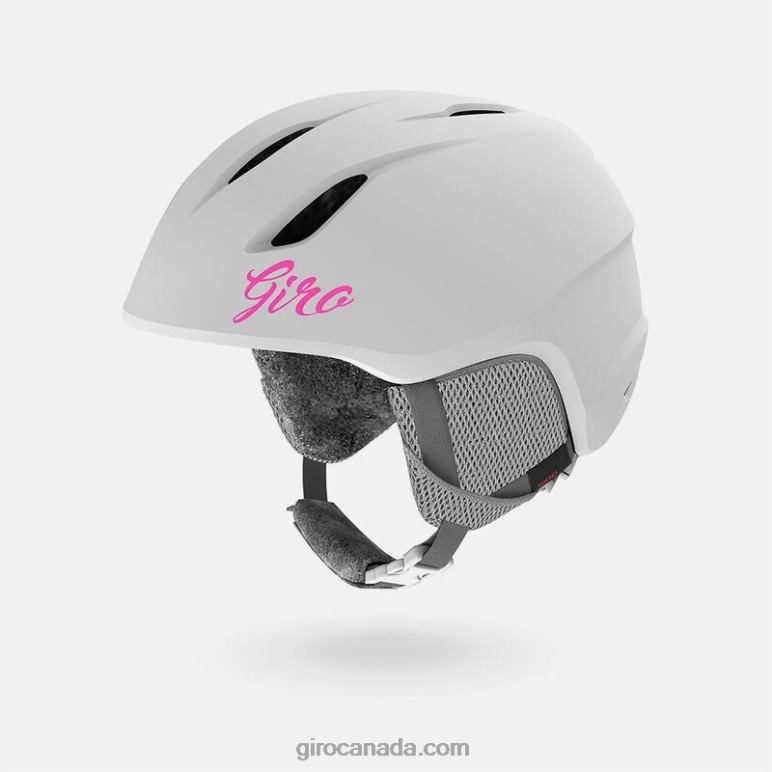 Giro Matte White Kids Launch Helmet 46F4N1532