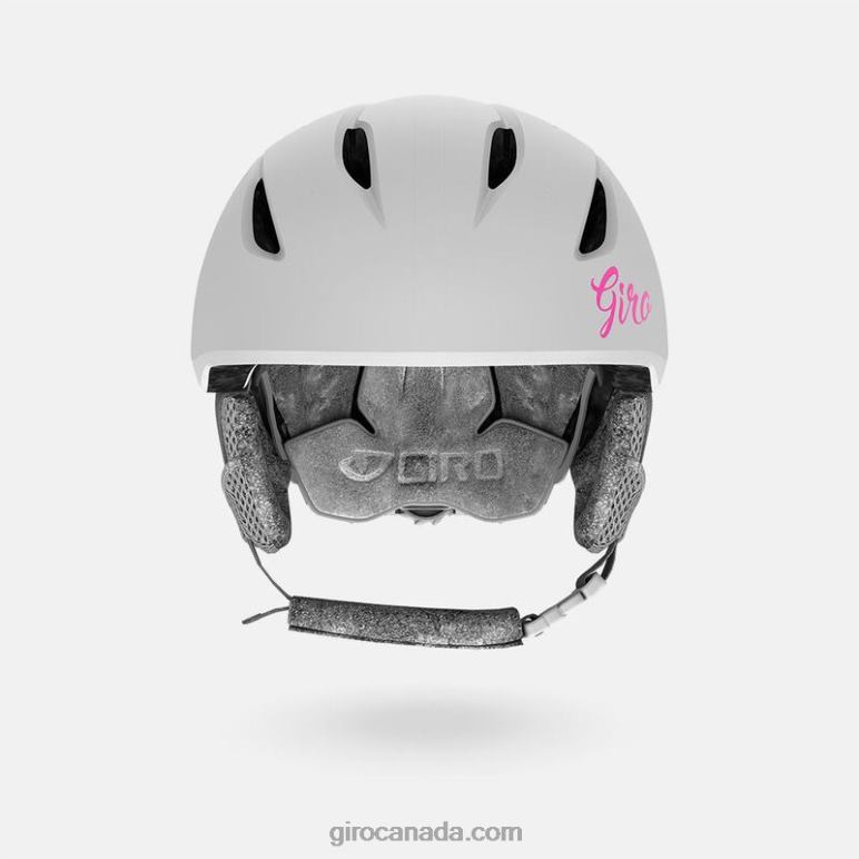 Giro Matte White Kids Launch Helmet 46F4N1532